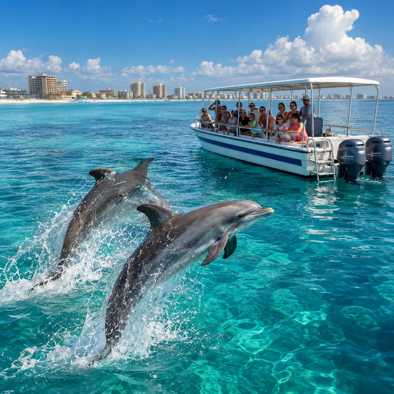 Family activities and emerald Gulf water in Destin Florida