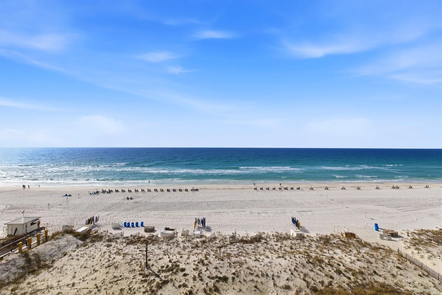 Destin beachfront condo bedroom Unit 707 Pelican Beach Resort